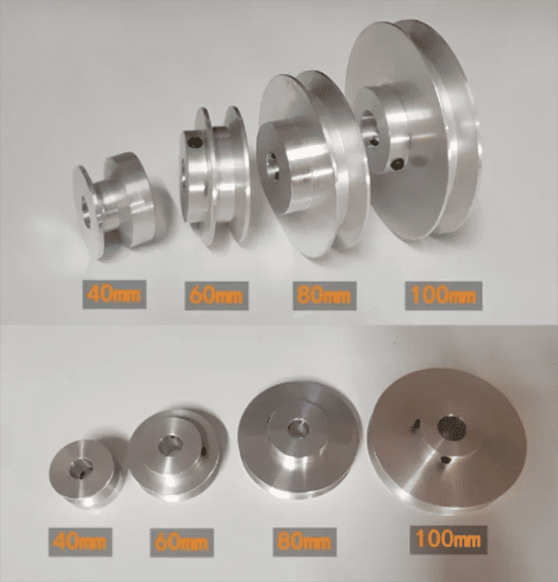 Description Picture 6 of item40mm 60mm 80mm  V-belt Pulley, Single Groove, A- type V-belt Pulley High Quality 1PCS