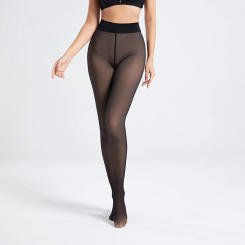 BONAS Fashion Woman Tights Sexy Pantyhose Translucent Slim Tights Elastic Velvet Pantyhose Female High Waist Stockings