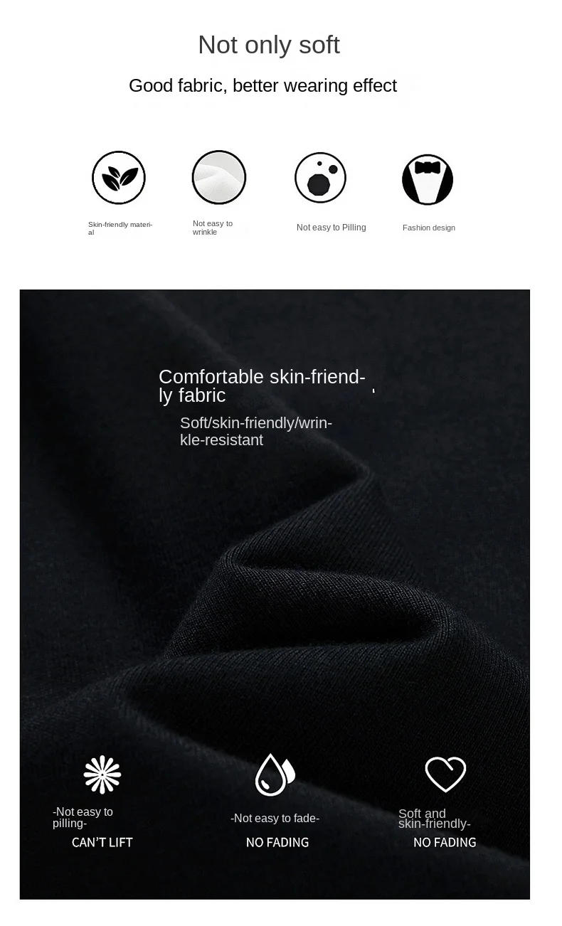 Description Picture 3 of itemMen's Loose and Casual Short-sleeve Shirt in , Which Is Very Suitable for Daily Casual Wear. A Stretchy Solid-color Men's Shirt.