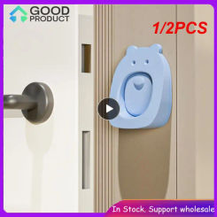 1/2PCS Door Stopper Door Stop Protection Device Protected Removable Crash Pad Rich And Colorful Soft Door Barrier