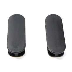 Door Fittings Door Pull Handle Building ABS Plastic Black High Quality Practical For Kitchen Cabinet Door Sash