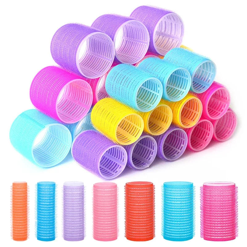 Description Picture 3 of item??? 6Pcs Self Grip Hair Rollers Magic Hair Curlers Set Salon Hairdressing Heatless Curling DIY Hairstyle Tools for Women Girl