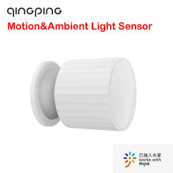 Qingping Motion&Ambient Light Sensor Smart Human Body / Pet Sensor Movement Motion & Light Sensor Works With mihome APP