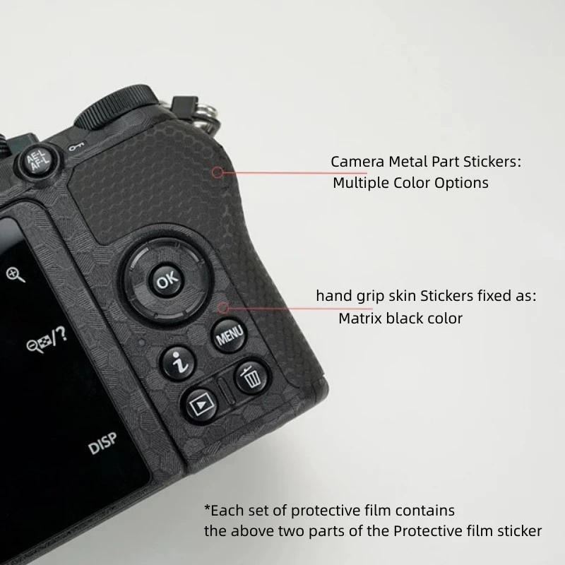 Description Picture 3 of itemFor Nikon Z50 Camera Body Sticker Protective Skin DecalVinyl Wrap Film Anti-Scratch Protector Coat