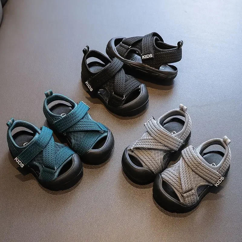Description Picture 3 of itemBaby Shoes Summer New Toddlers Walking Shoes Soft Sole Anti Slip Girls' Shoe Infant Mesh Cool Shoes Boys Children's Sandals