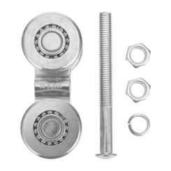 Sliding Door Hanging Wheel Track Roller Pulley Garage Gate Trolley Barn Rollers