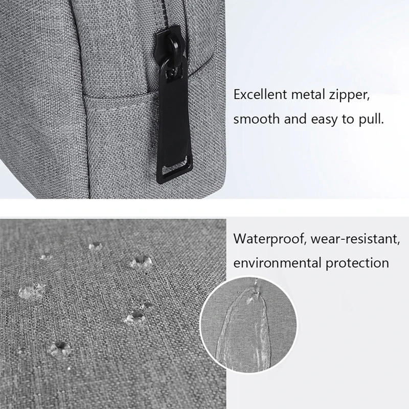 Description Picture 6 of itemDigital Portable Organizer Case for Headphones Travel Closet Storage Bag Zipper Accessories Charger Data Cable USB Bag