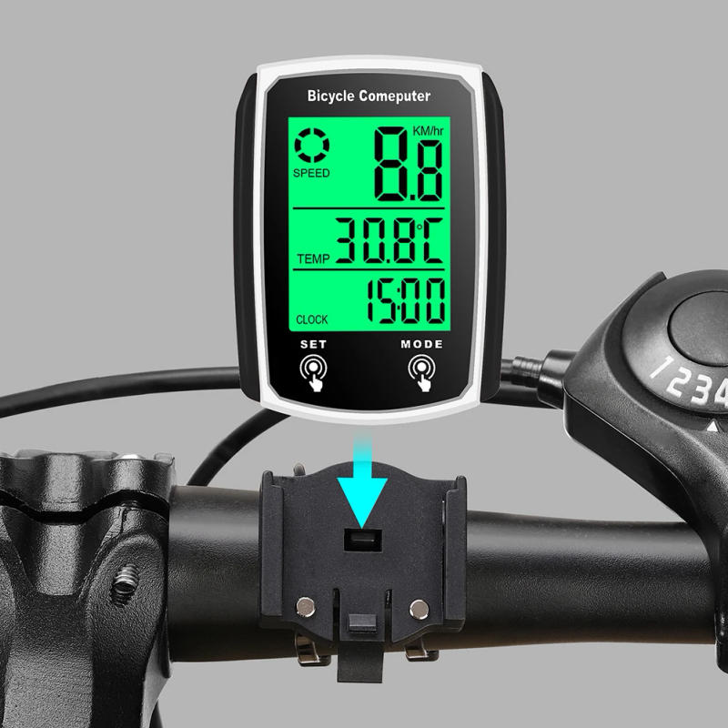 Description Picture 3 of itemGPS Bicycle Computer Wired Speedometer Waterproof Bike LCD Computer Blue Tooth Cycling Speed Odometer Stand Outdoor Accessories