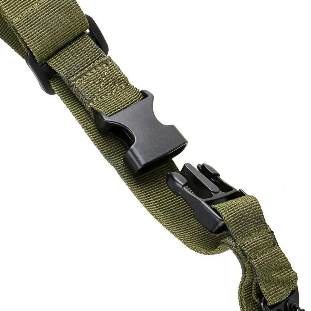 Description Picture 6 of itemThree-point Adjustable Bungee for Rifle Gun Sling Strap Hook Safety Belt Wild Survival Training Tactical Equipment