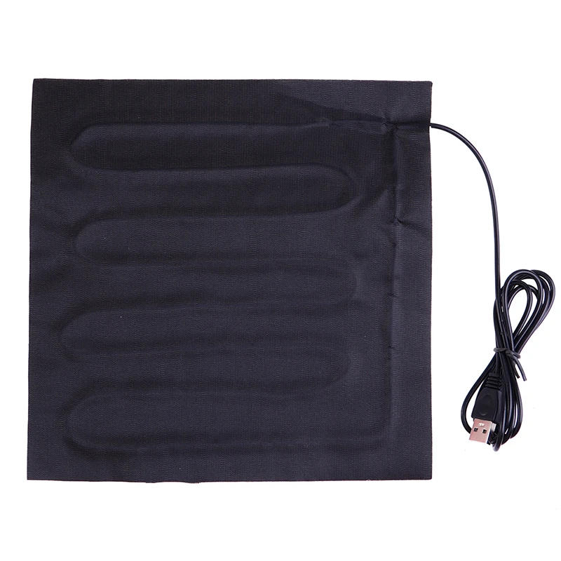Description Picture 2 of item5V USB Pet Warmer Heating Pad Electric Heater Pad Winter Warm Carpet Carbon Fiber Heating Pad Hand Warmer 22x22cm Wholesale