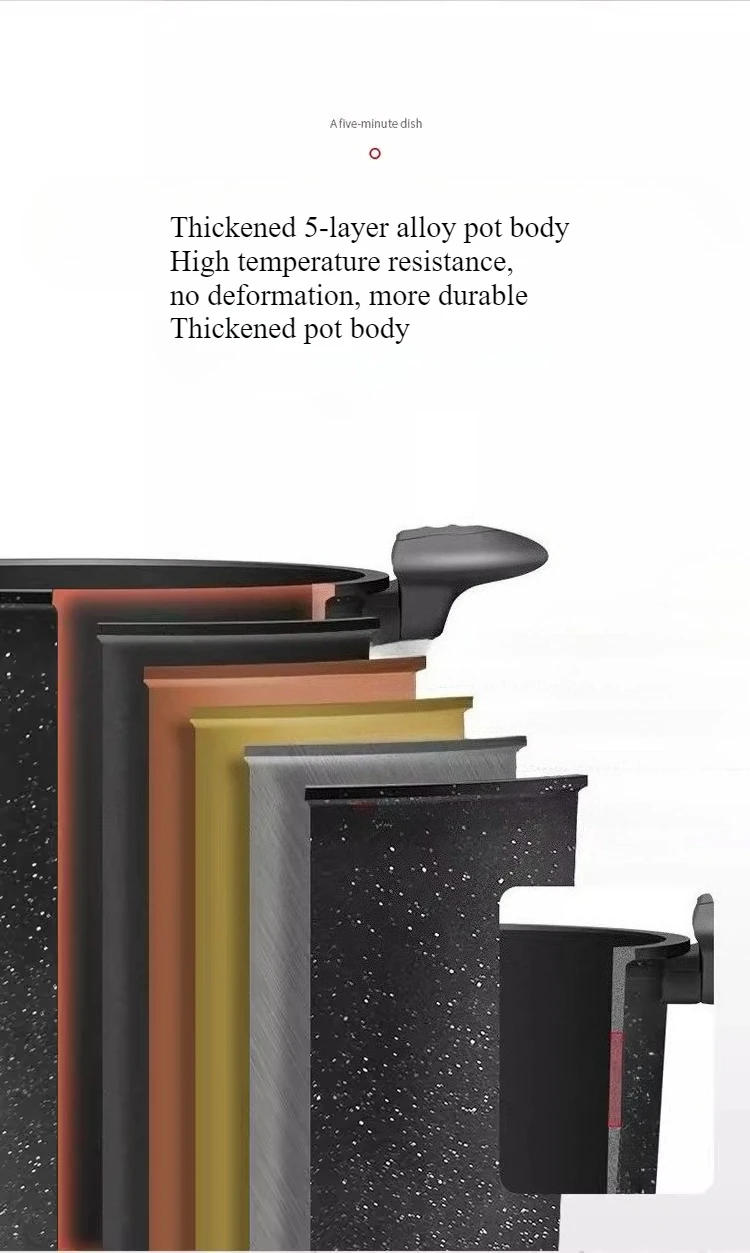 Description Picture 5 of item360Â° Intelligent Rotating Outdoor And Home Cooking Machine  Cooking Machine Fried Rice  Fried Noodle Machine