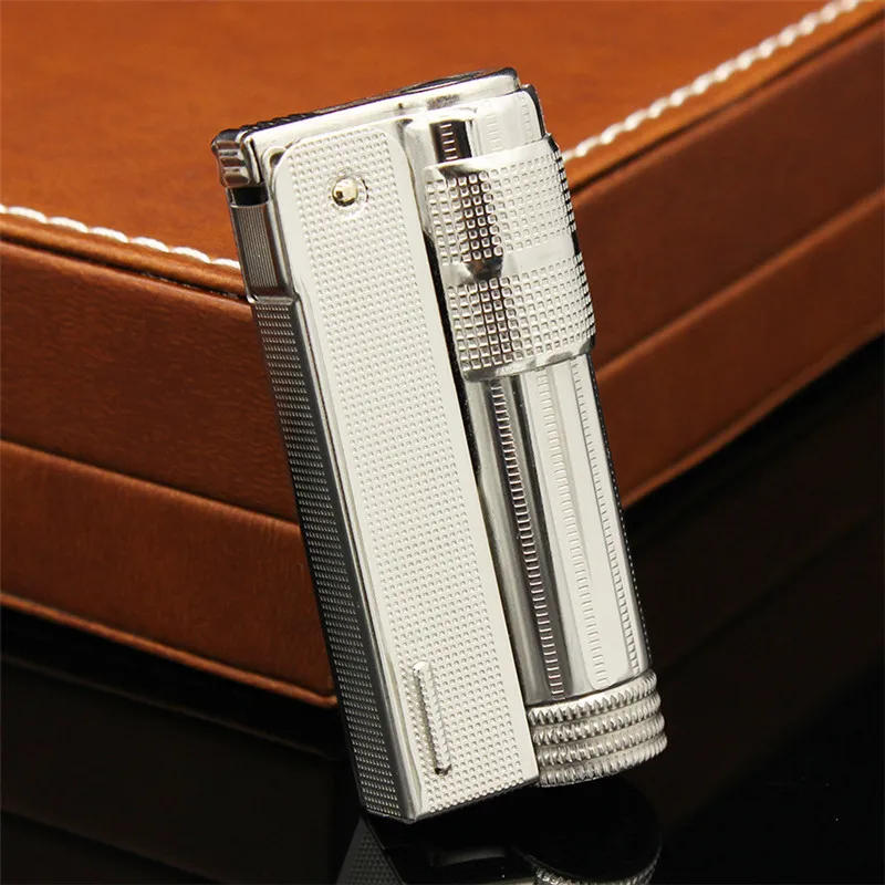Description Picture 4 of itemOriginal IMCO Lighter Old Gasoline Flint Lighter Windproof Stainless Steel Cigarette Petrol Oil Lighter Inflated Gadgets Man