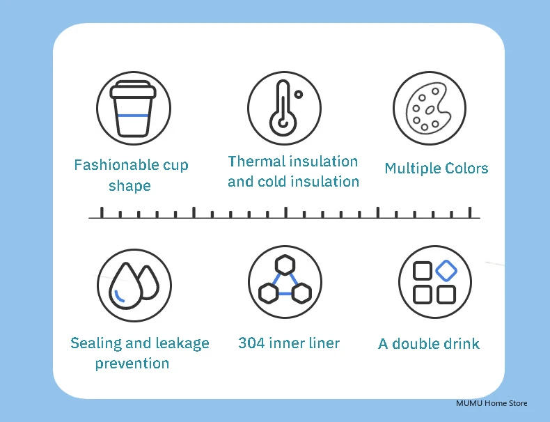 Description Picture 5 of itemTyeso Tumbler Coffee Cup Stainless Steel Vacuum Thermal Insulated Mug Large Capacity Double Drink Car Water Bottle Travel Mug