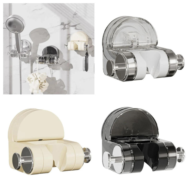 Description Picture 6 of itemPunch-Free Shower Heads Bracket Easy Installation Sturdy Shower Arm Holder for Friends Family Practical Tool