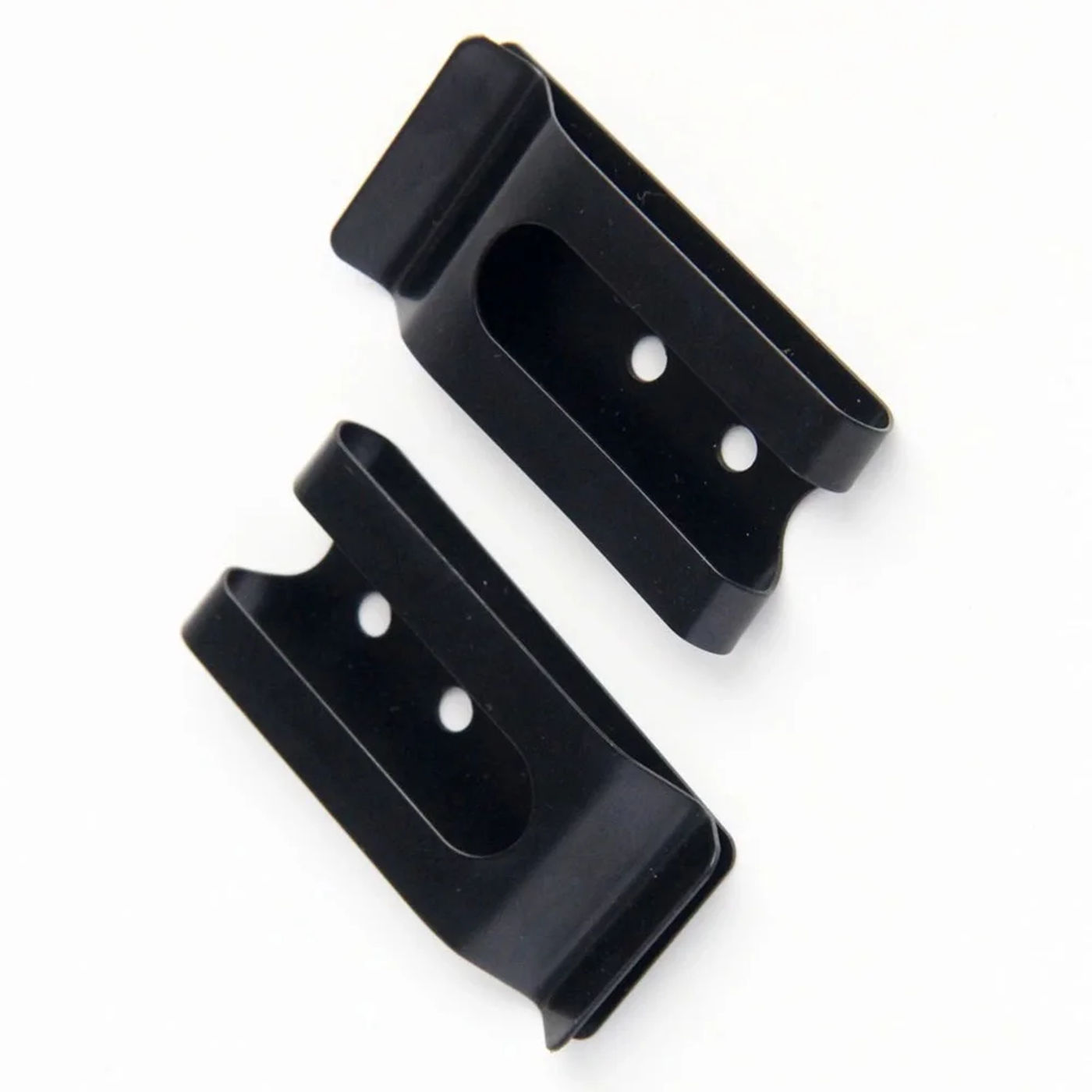 Description Picture 6 of item2PCS Buckle Clip Holster Sheath Belt Clip Manganese Steel Hooks Clasp Double Holes Spare Parts For Belt Bag Leather Crafts DIY