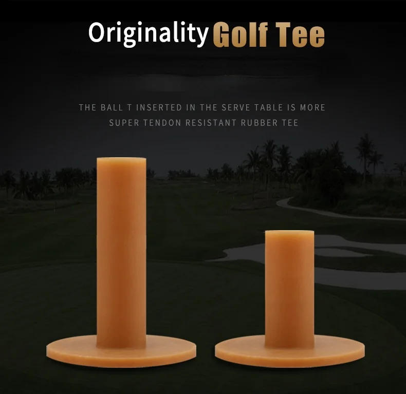 Description Picture 4 of itemPGM 43/54/70/80/83mm Training Practice Tee Mat Golves Ball Hole Holders Beginner Trainer Practice Rubber Golf Tee Holder QT001