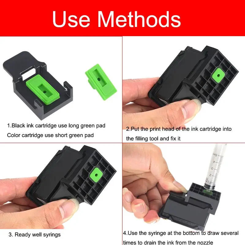 Description Picture 3 of itempg545 cl546 Ink Cartridge PG545 CL546 Refill Ink kit for Canon 545 546 Pixma IP2800 MG2555s MG2900 MG2940 MG2950 MX494 MX495