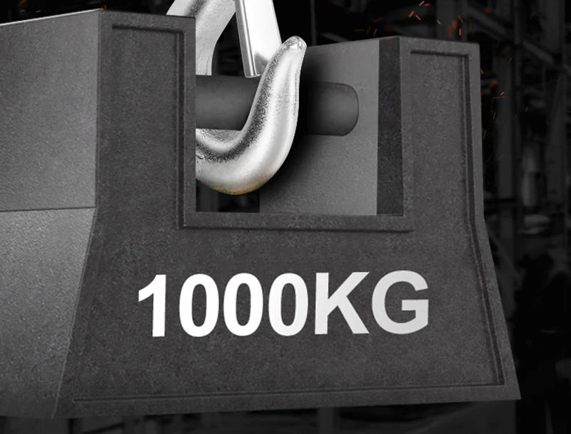 Description Picture 3 of item1500KG Digital LCD Crane Scale 500kg/1T High Load Industrial Heavy Duty Alloy Hook Lock Weighing Balance N/lb/kg Hanging Scales