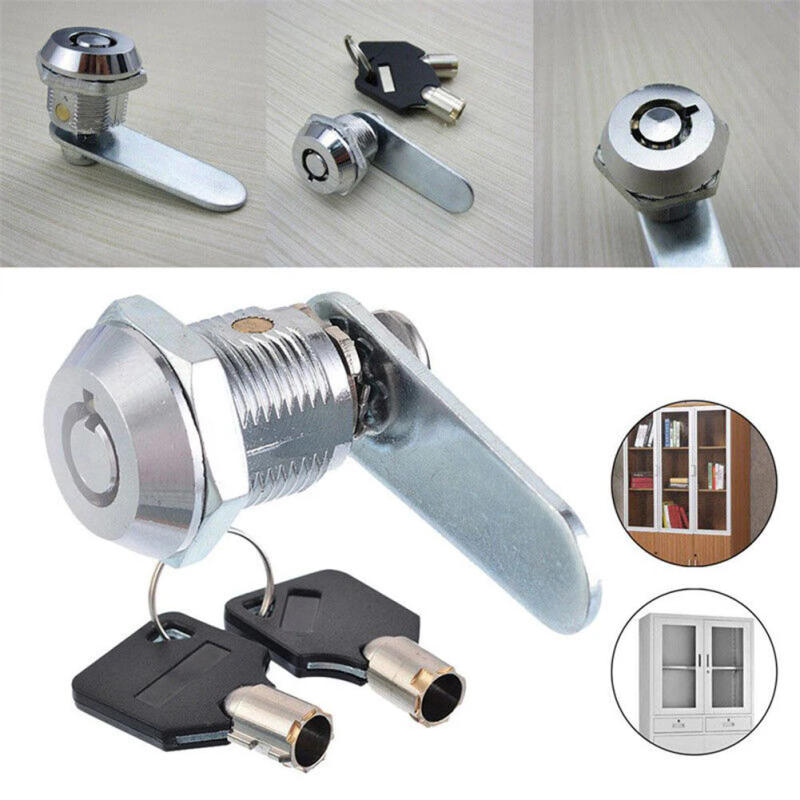 Description Picture 5 of itemCabinet Cam Lock Drawer Lock Mail Box Locker Cupboard Door Tongue Lock With 2 Key 16mm 20mm 25mm 30mm Furniture Hardware
