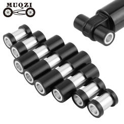 MUQZI MTB Rear Shock Bushing 22 24 26 32 42 44 50 54 56mm Bike Rear Suspension Shock Absorber DU Bushing Washer ID 8mm OD 12mm