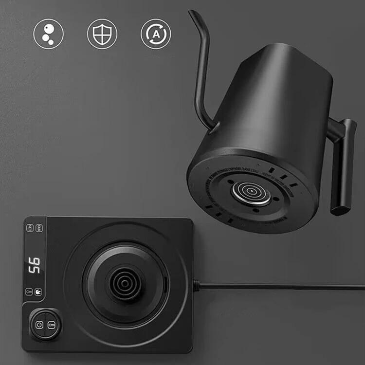 Description Picture 3 of item220V 110V 1200W Gooseneck water kettle with temperature control pour over electric Kettle for Coffee and Tea