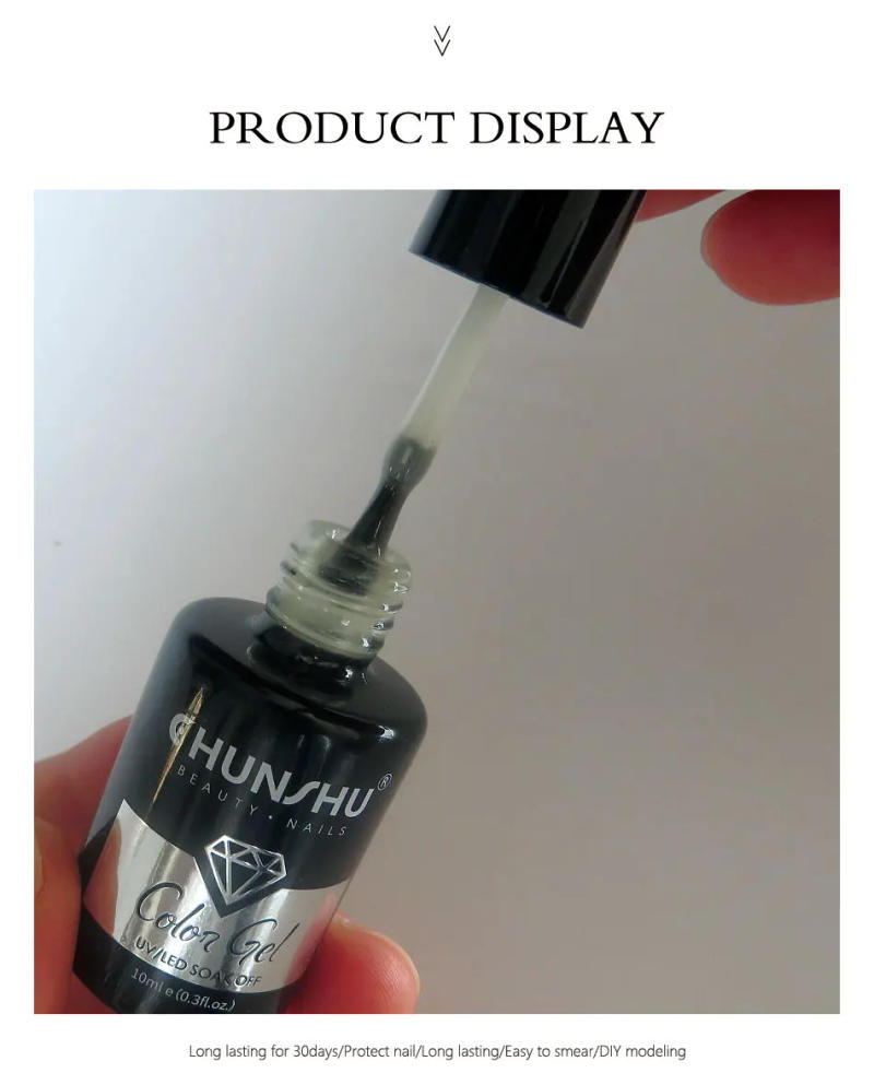 Description Picture 6 of itemCHUNSHU 10ML No-wipe Top Coat Luminous UV Gel Glow in Dark High Gloss Protective Layer Semi Permanent Nail Polish For Nails Art