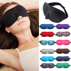 3D Sleep Mask Sleeping Shade Eye Mask Eyeshade Cover Shade Eye Patch Soft Portable Blindfold Eyepatch Eye Patch For Lazy Eye