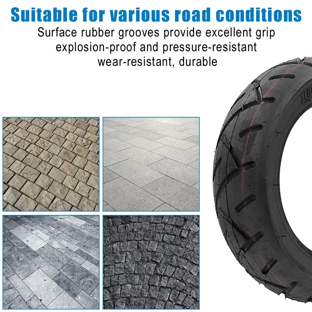 Description Picture 3 of item10 Inch 10X3.0 Outer Tire Electric Scooter Thicken Inflatable Tyre for Speedway Zero 10x Kugoo M4 Pro Kaabo Mantis Pneumatic