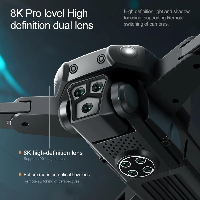 Description Picture 4 of itemLenovo S13 Pro Max Drone 8K Profesional HD Camera Brushless Obstacle Avoidance Aerial Optical Foldable Quadcopter Toy RC 15000M