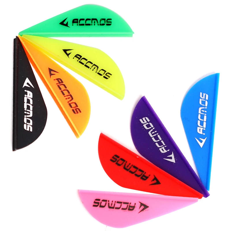 Description Picture 5 of item60pcs 2 inches Plastic Arrow Vanes TPU Arrow Feather Accessories for Arrow Shaft Archery DIY
