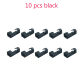 10 pcs black