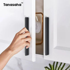 Black Gold Kitchen Cabinet Handles Drawer Knobs Kids Bedroom Dressers Door Handles Sliding Door Handle Set Kitchen Gadget