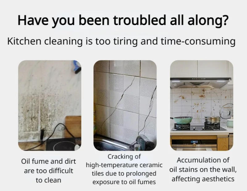 Description Picture 4 of itemKitchen high-temperature and oil smoke resistant tiles, wall waterproof and moisture-proof self-adhesive transparent stickers