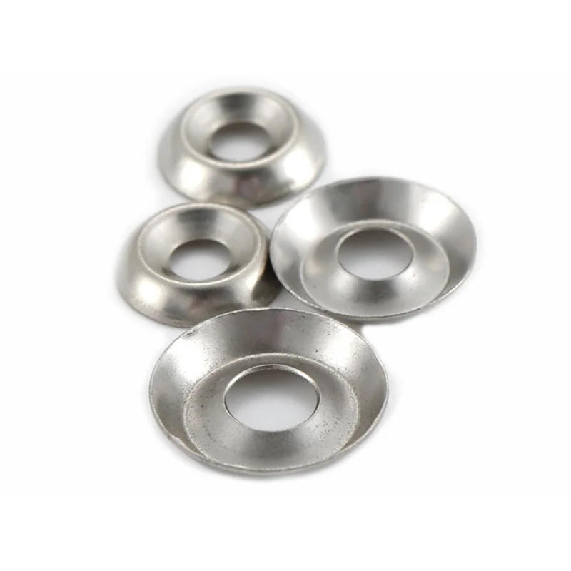 Description Picture 6 of itemM3 M4 M5 M6 Conical Solid Countersunk Washer Gasket Concave Convex Tapered Spherical Cone Washer 10Pcs 304 Stainless Steel