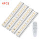 4pcs lights remote