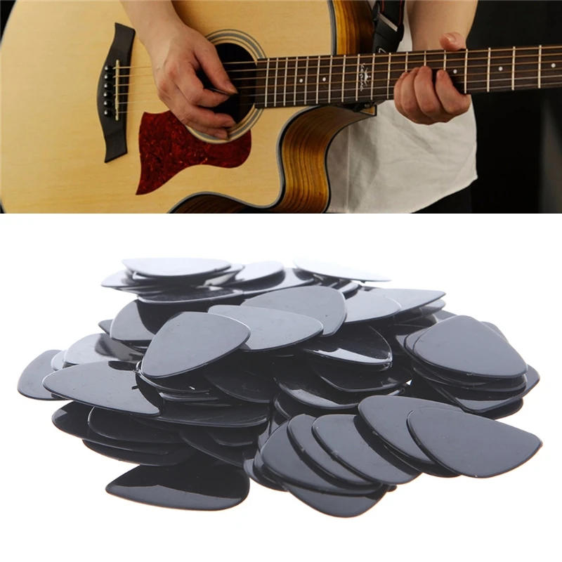 Description Picture 4 of itemLot 100pcs Acoustic Electric Guitar Picks 0.71mm Plectrums Musical Instrument