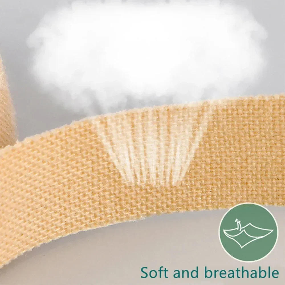 Description Picture 3 of item10m Professional Playing Guzheng Tape Breathable Cotton Adhesive Tape Guzheng Pipa Finger Nails Picks Accessories Texture Design