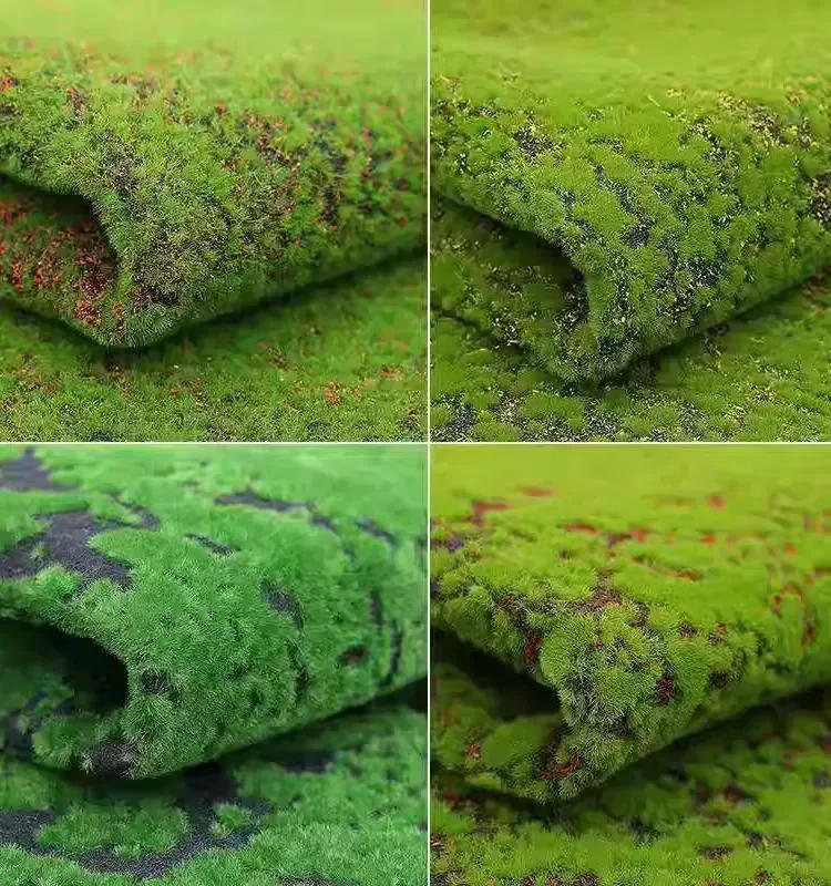 Description Picture 4 of itemArtificial Turf Moss Grassland Fake Grass Lawn Carpet Artificial Turf Outdoor Grass Mat Moss Carpet Outdoor Garden Decorations