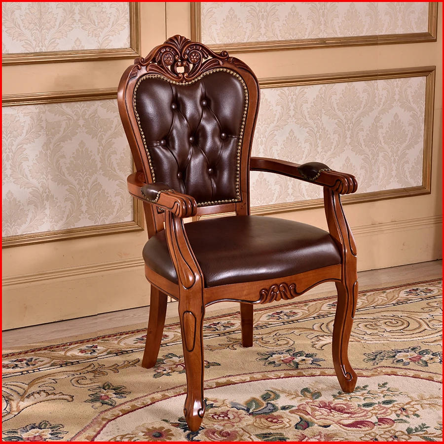 Description Picture 6 of itemModern Wood Dining Chairs Luxury Beautiful Office Vintage Dining Chairs European Trendy Sedie Sala Da Pranzo Kitchen Furniture