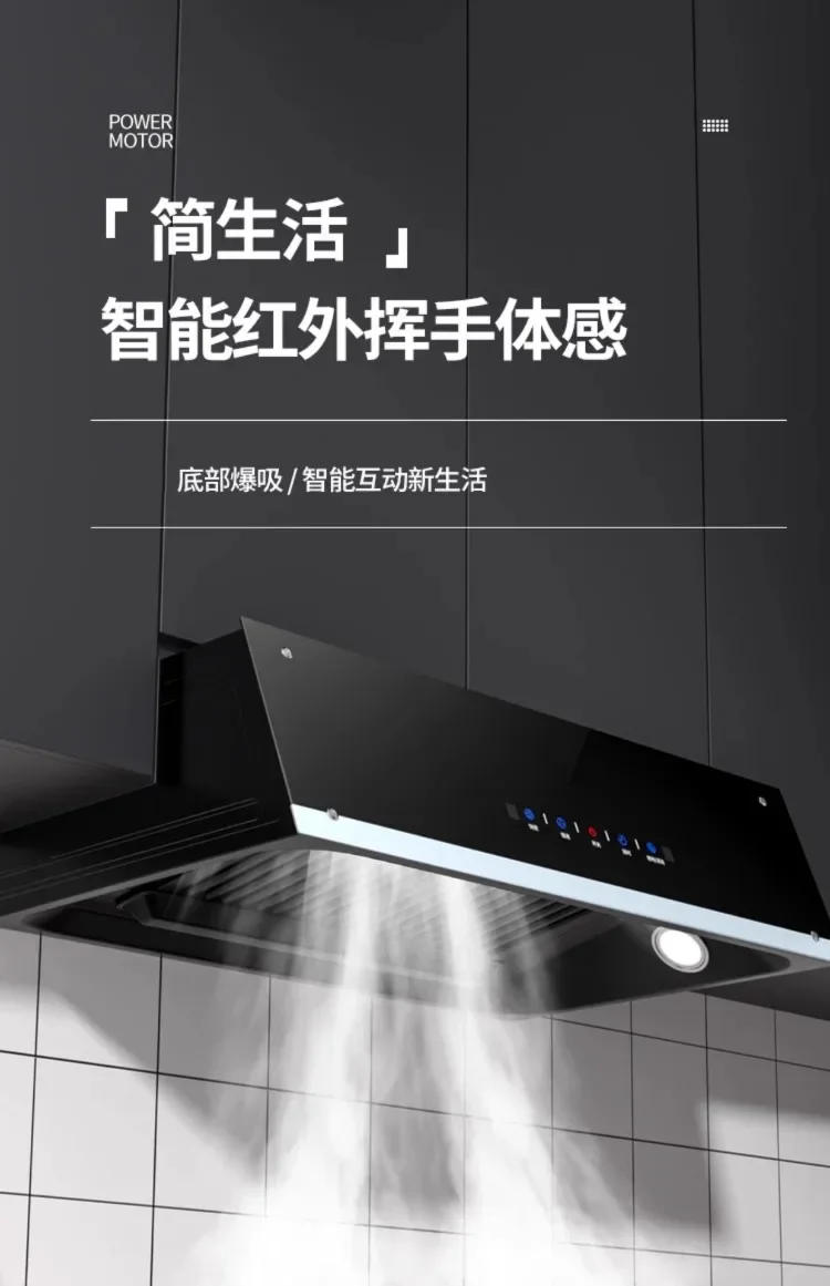 Description Picture 2 of item220V Goodwife High Power Range Hood Kitchen Ventilation Chinese Style Top Suction AG