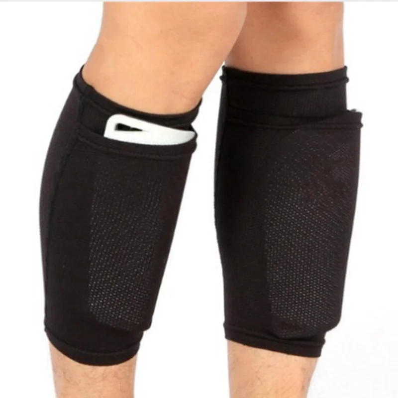 Description Picture 2 of itemSports Soccer Shin Guard Pad For Kids Sleeve Sock Leg Support Football Compression Calf Sleeve Shinguard For Adult Teens