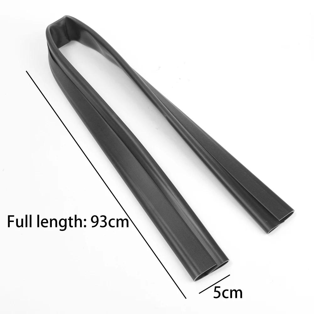 Description Picture 3 of itemAdjustable Door Bottom Seal Strip Weather Strip Under Door Draft Stopper Thicker Anti-Cold Gap Blocker Sealing Weather Strip