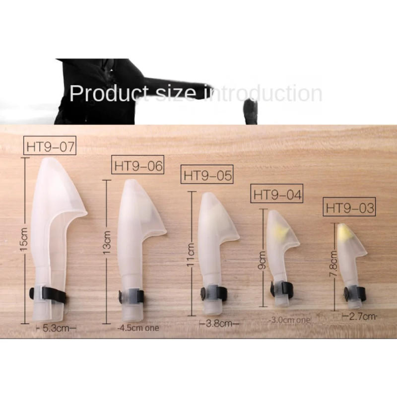 Description Picture 3 of item5pcs New HT09 Fishing Rod Cap Protectors Cover Pole Protection Caps Plastic 5 Size Sea Rod Hat