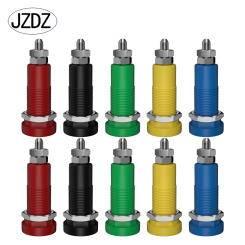 JZDZ 10pcs 3mm Banana Socket Binding Post Female Banana Plug Electrical Connector Terminal DIY Parts J.40026
