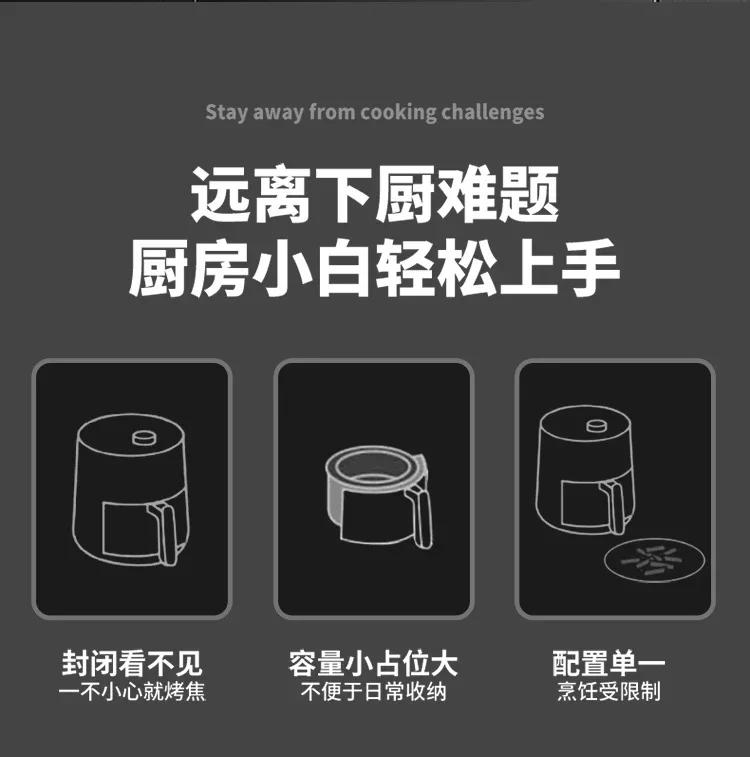 Description Picture 5 of itemNew Large-capacity  Air fryer electric oven all-in-one. Household multifunctional. air fryer. Electric french fries machine.