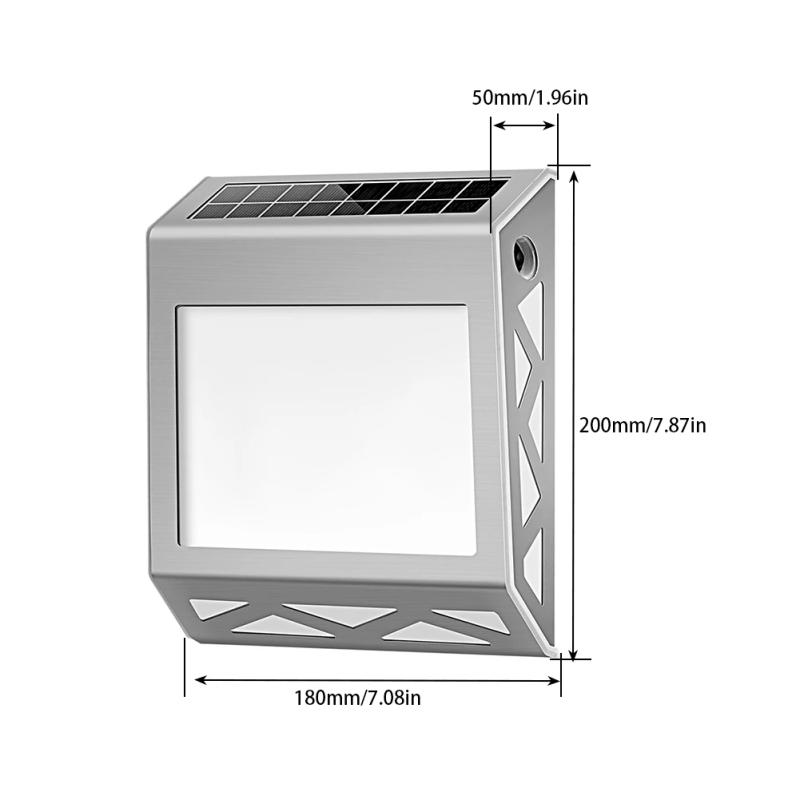 Description Picture 4 of itemSolar Powered House Number Lamp Lights Controlled House Number Lamp Digital Doorplate Lights High Brightness Door Sign Lamp for