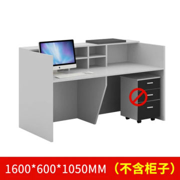 Light Luxury Reception Desks Pulpito Standing Writing Restaurant Reception White Simple Hair Empfangstheke Salon Furniture