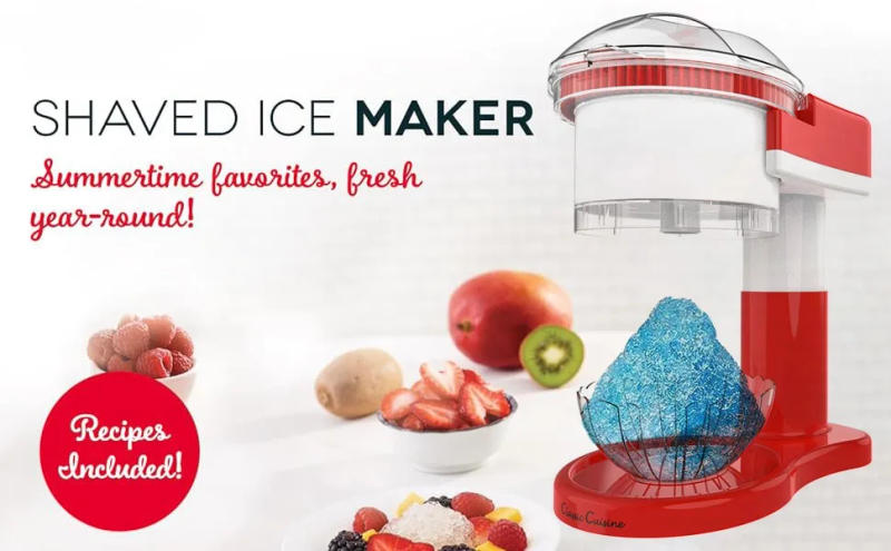 Description Picture 3 of itemHome electric ice maker Ice breaker slush machine Hail ice machine slush machine Small shaved ice machine