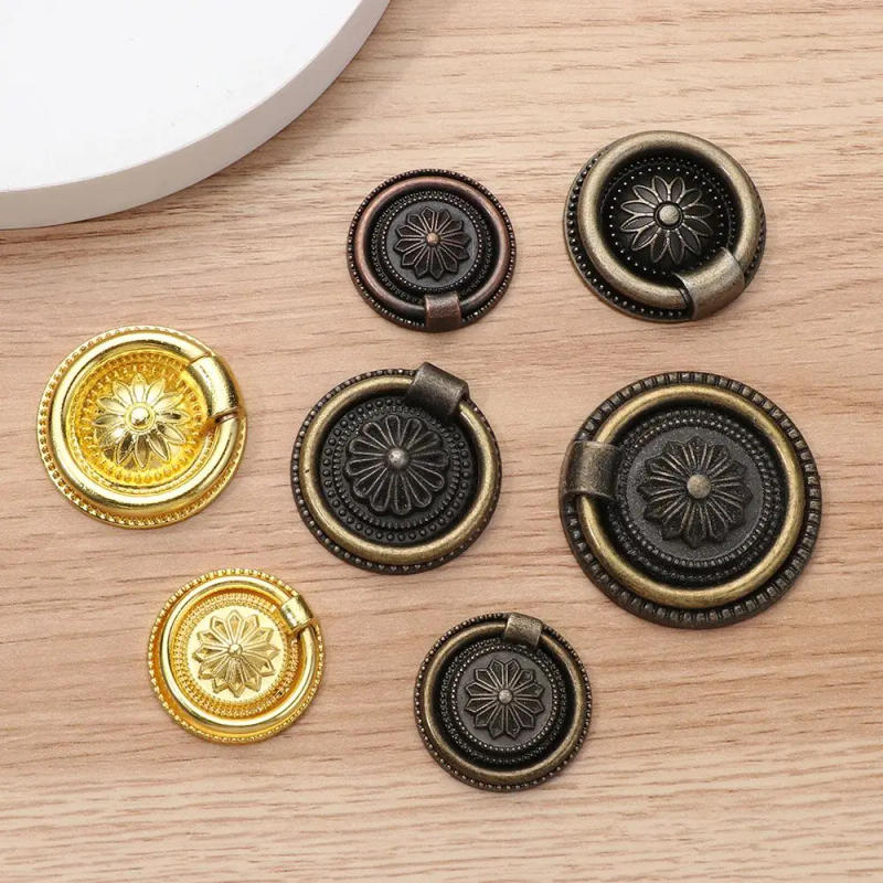 Description Picture 6 of itemAntique Bronze Cupboard Wardrobe Dresser Furniture Handle Kitchen Cabinet Drawer Knobs Wooden Box Jewelry Box Knob Hardware