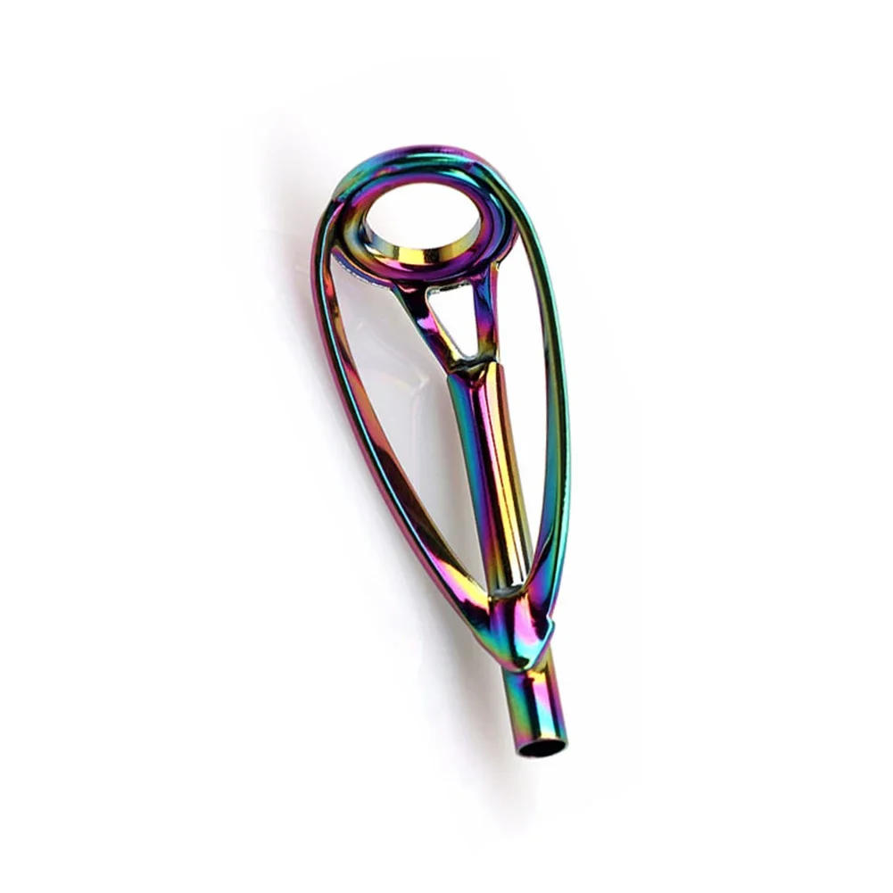 Description Picture 3 of item5Pcs Fishing Rod Tip Guides Repair Kit DIY Stainless Steel Frames Ceramic Ring Spinning Casting Fishing Rod Tackle Tool